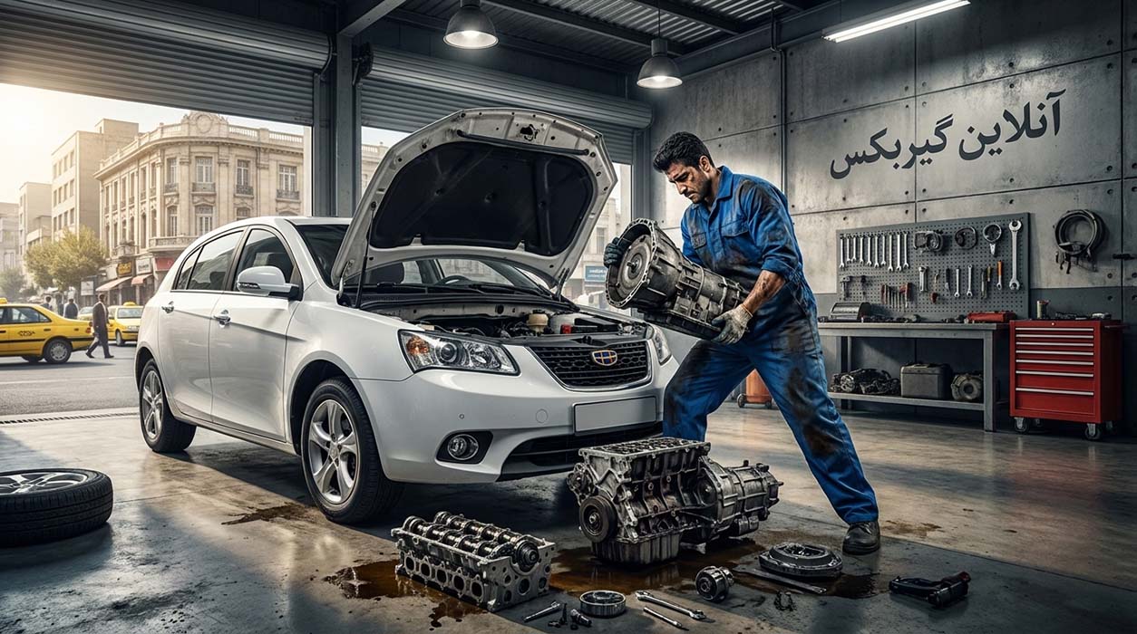 تعمیر گیربکس جیلی RV7 اتوماتیک و دنده ای - آنلاین گیربکس