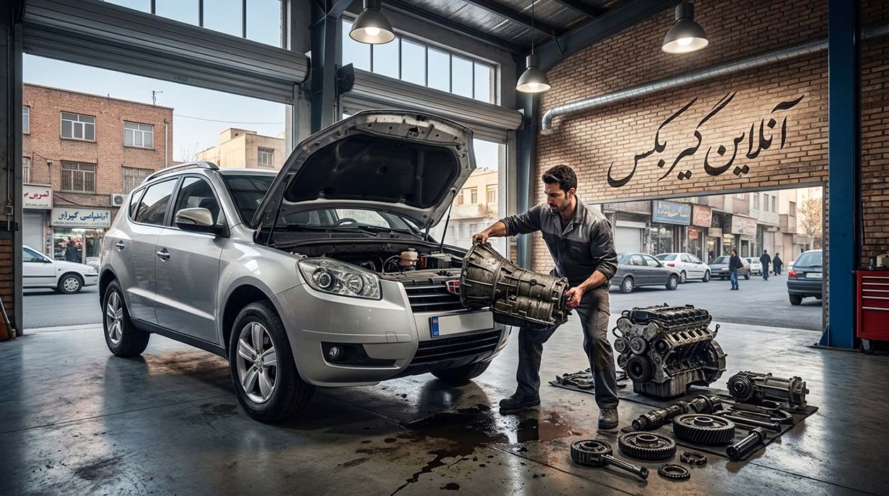 تعمیر گیربکس جیلی X7 اتوماتیک - آنلاین گیربکس