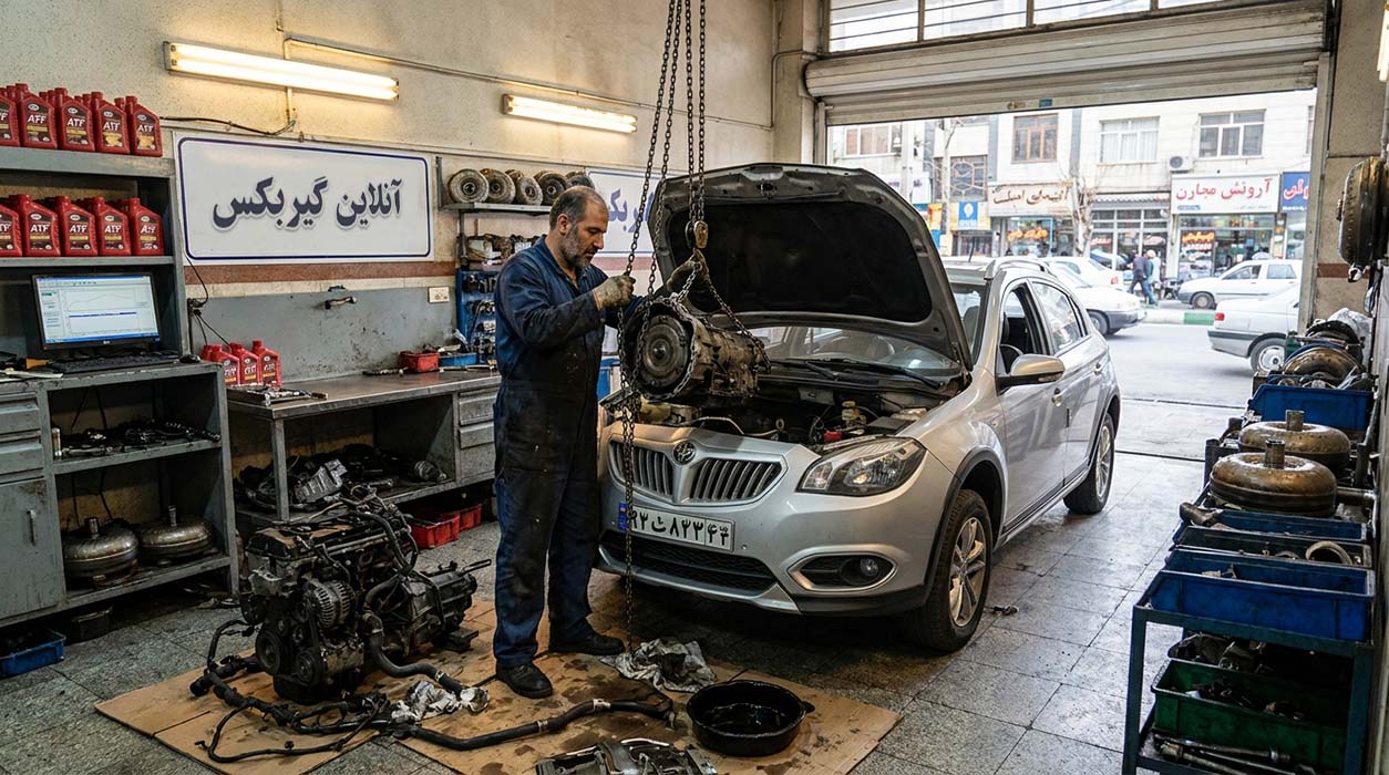 تعمیر گیربکس برلیانس کراس C3: اتوماتیک و دنده ای