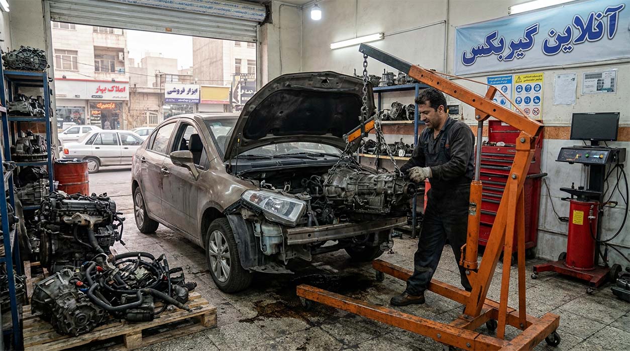 تعمیر گیربکس برلیانس H230 در تهران