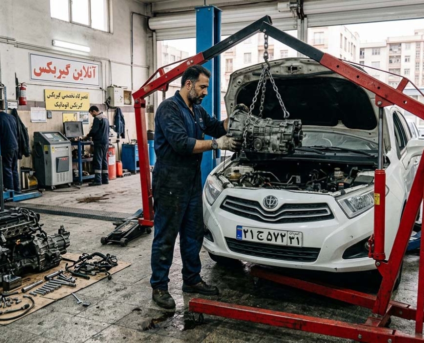 تعمیر گیربکس برلیانس H230 - اتوماتیک و دنده ای