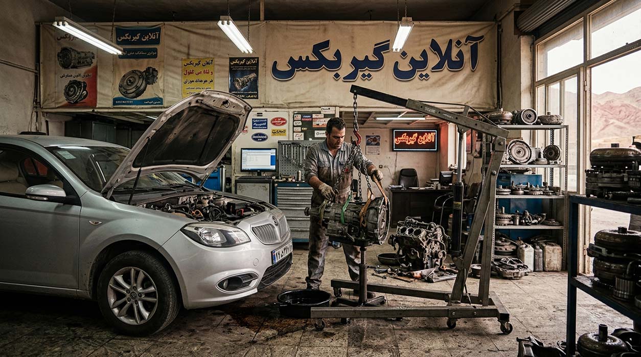 تعمیر گیربکس برلیانس H320 - اتوماتیک و دنده ای