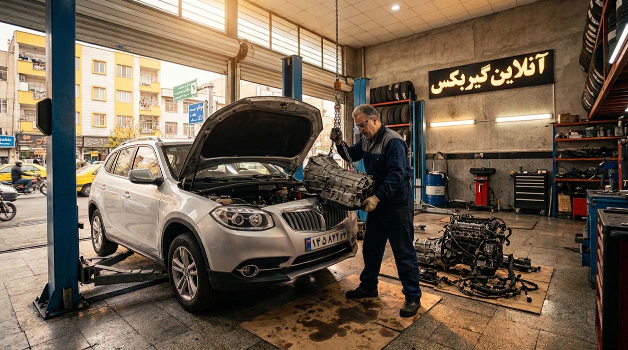 تعمیر گیربکس اتوماتیک برلیانس V5