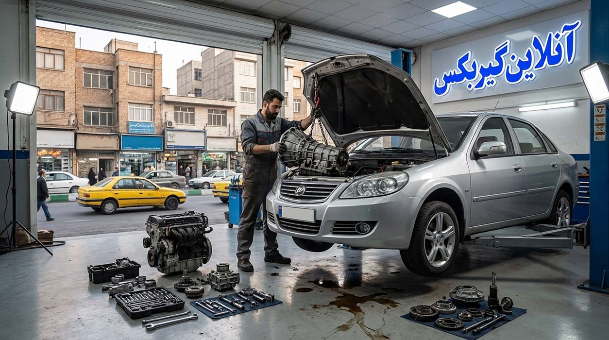 تعمیر گیربکس لیفان 520 دستی و اتومات - آنلاین گیربکس