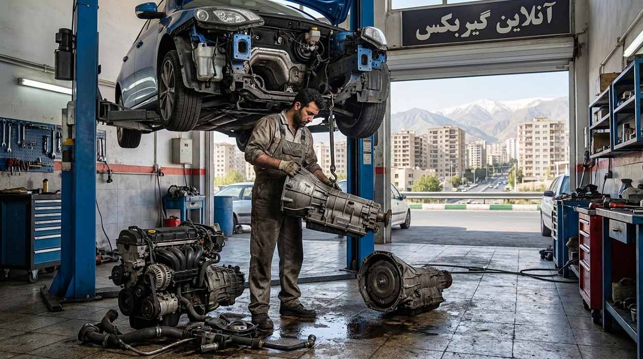 تعمیر گیربکس ام جی 6 مگنت اتوماتیک - آنلاین گیربکس