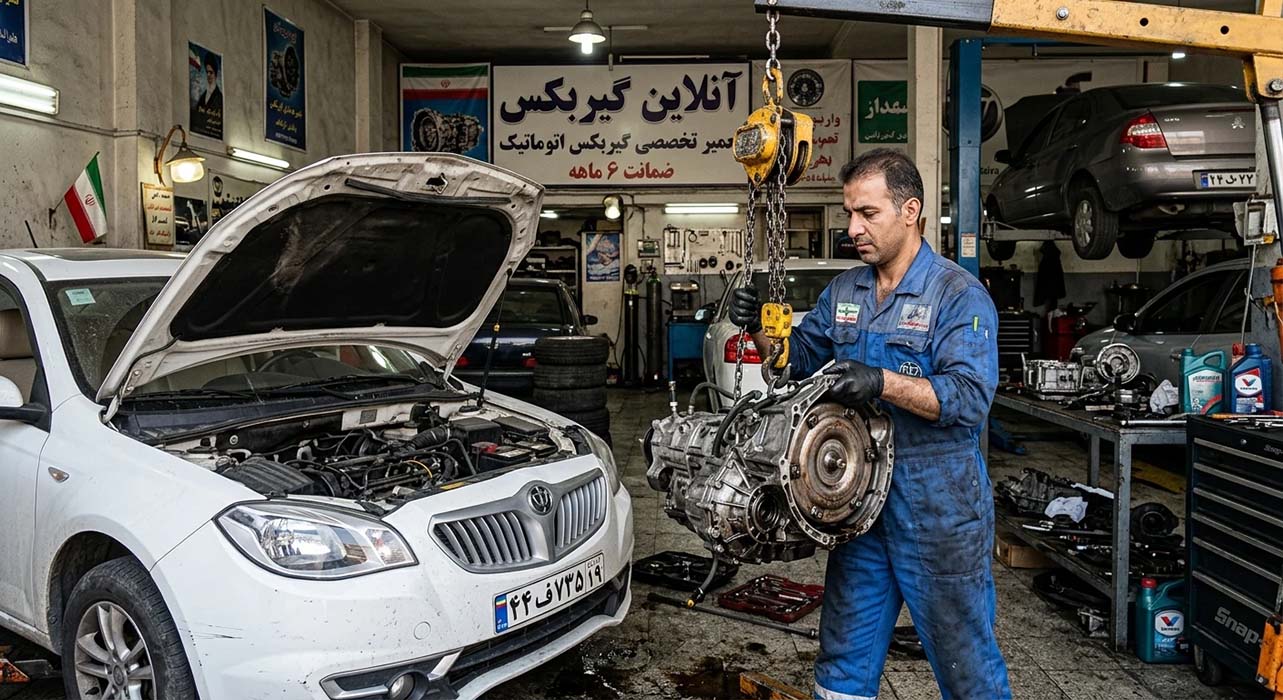 تعمیر گیربکس برلیانس