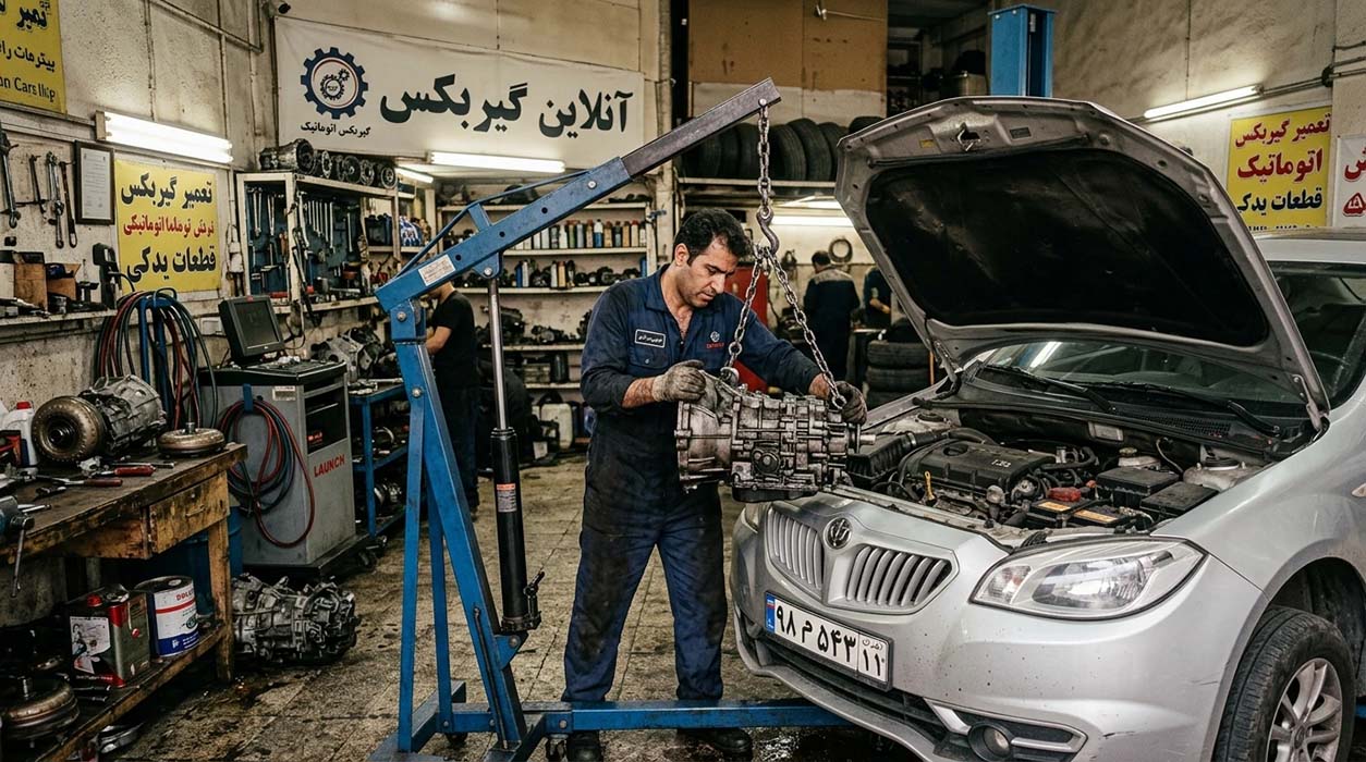 تعمیر گیربکس اتوماتیک برلیانس در تهران