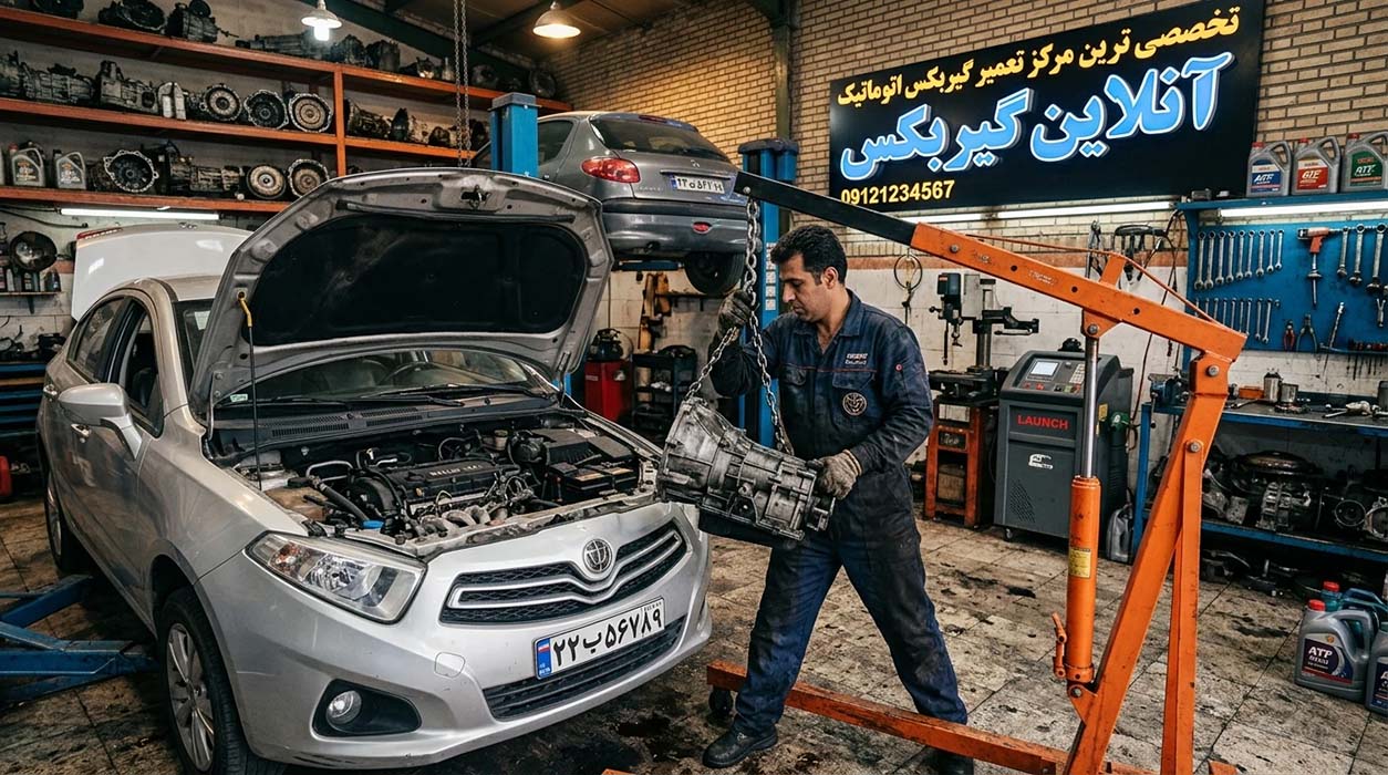 تعمیر گیربکس اتوماتیک برلیانس در کرج