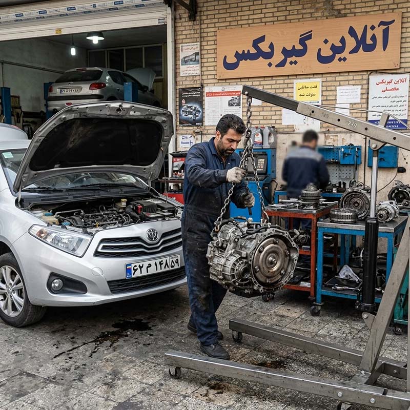 تعمیر گیربکس برلیانس H230 اتوماتیک
