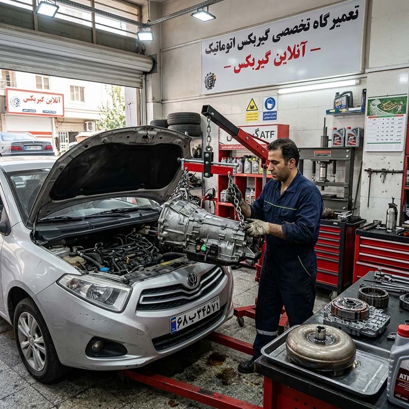 تعمیر گیربکس برلیانس H220 اتوماتیک