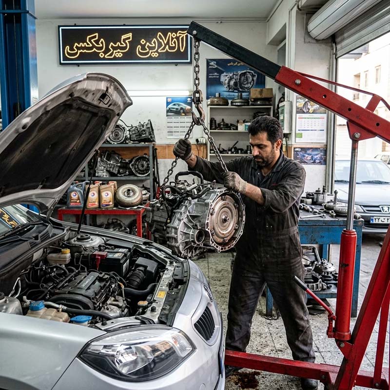 تعمیر گیربکس برلیانس کراس C3 اتوماتیک