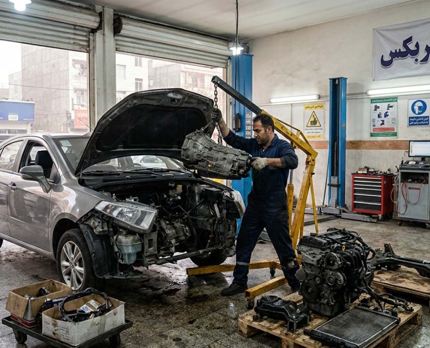 تعمیر گیربکس برلیانس H220 - اتوماتیک و دنده ای