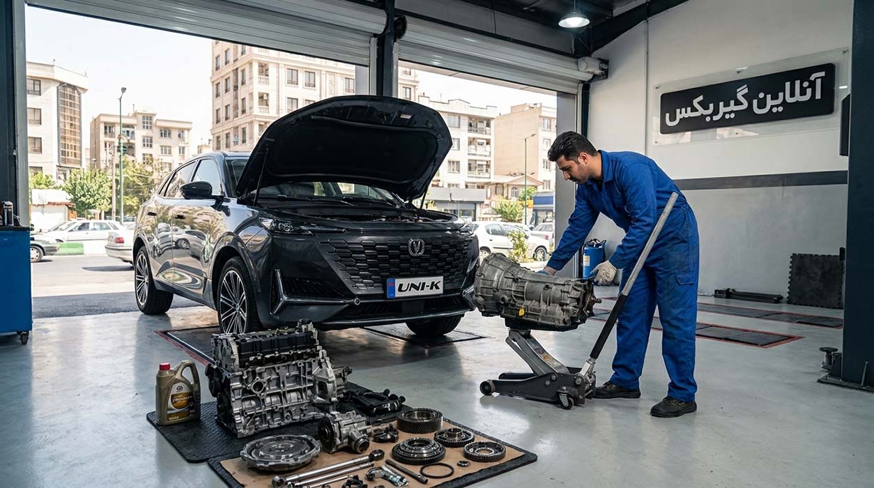 تعمیرگاه گیربکس اتوماتیک و دستی چانگان - آنلاین گیربکس