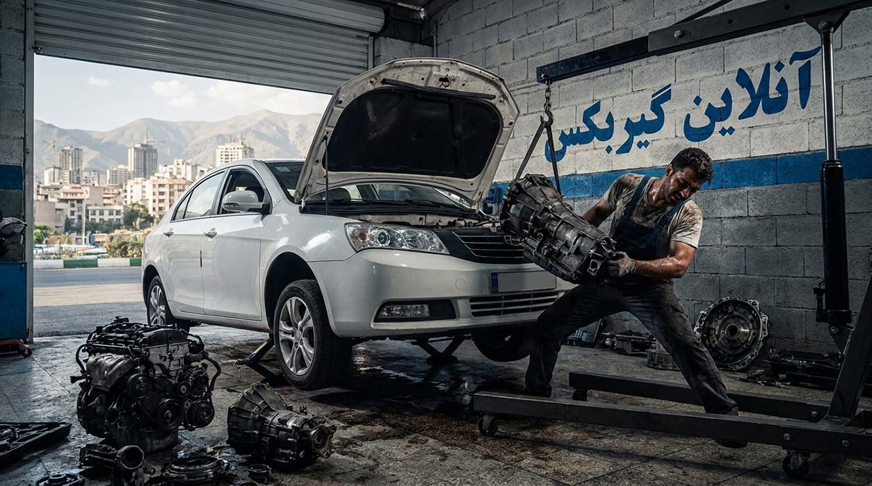 تعمیرگاه گیربکس اتوماتیک و دنده ای جیلی - آنلاین گیربکس